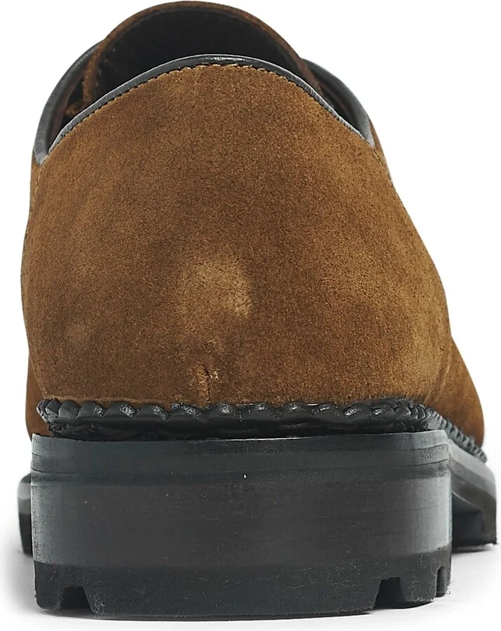 Anthony Veer Men's Wright Moc Toe Lace-Up Shoes - Image 7
