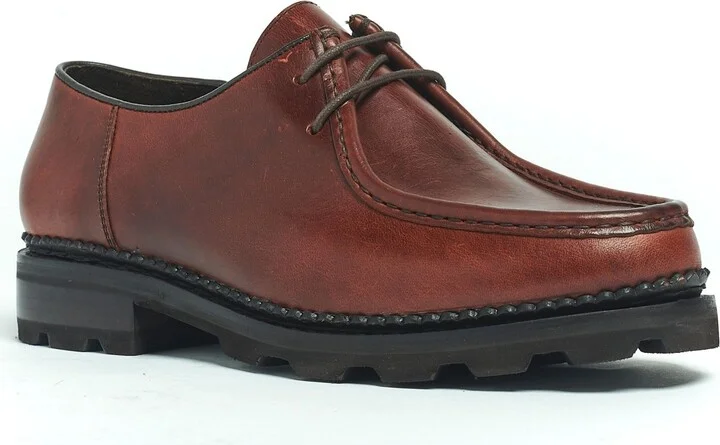 Anthony Veer Men's Wright Moc Toe Lace-Up Shoes