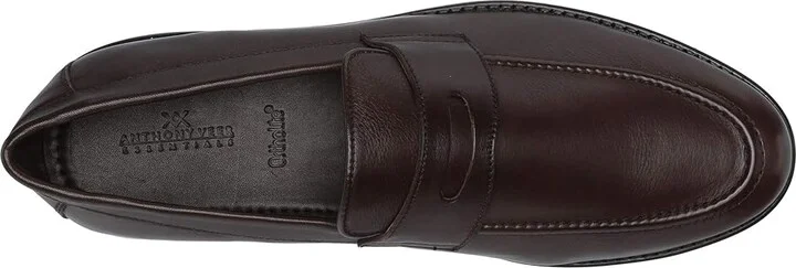 Anthony Veer Sherman Penny Loafer Men's Boots Chocolate Brown : 7.5 D - Medium, Leather - Image 3