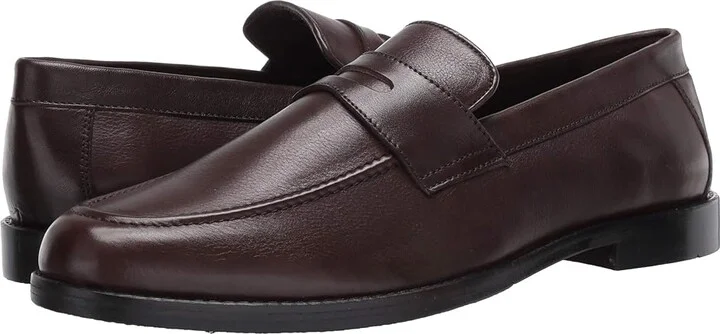 Anthony Veer Sherman Penny Loafer Men's Boots Chocolate Brown : 7.5 D - Medium, Leather