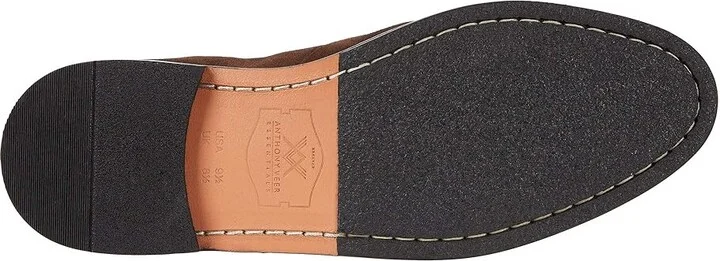 Anthony Veer Sherman Penny Loafer Men's Boots Honey Brown : 7.5 D - Medium, Leather - Image 4