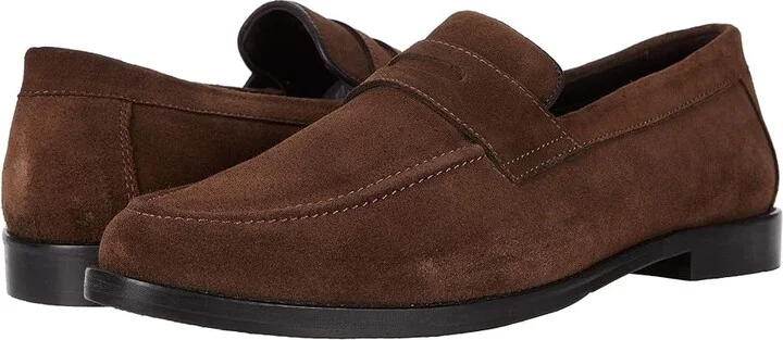 Anthony Veer Sherman Penny Loafer Men's Boots Honey Brown : 7.5 D - Medium, Leather