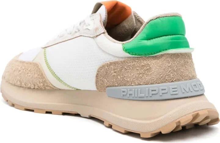 Antibes logo-patch sneakers - Image 3