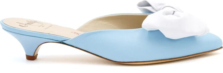 Antica Pointed Toe Kitten Heel Mule - Image 9