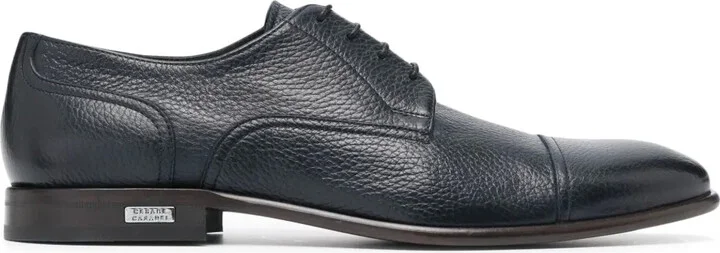 Anticato leather derby shoes