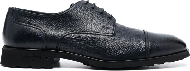 Anticato leather derby shoes