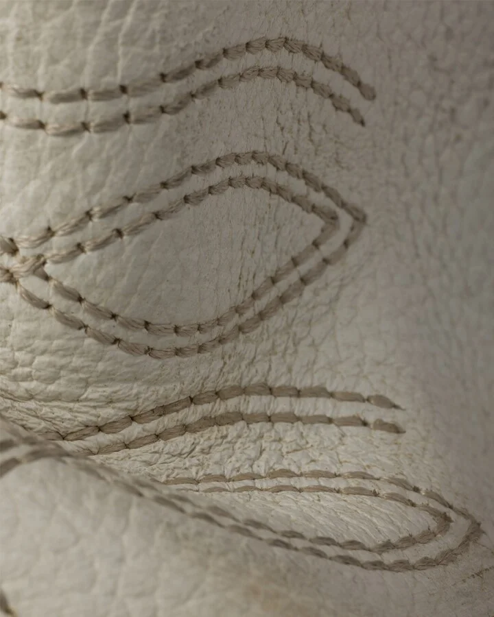 Antiqued leather shoes with buckle - Image 6