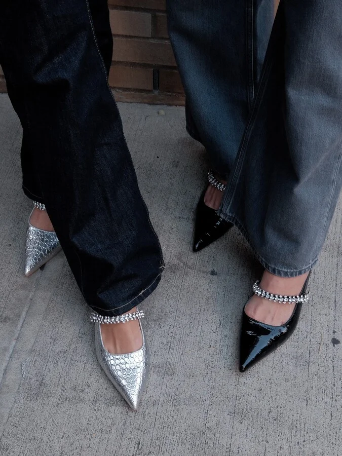 Antonella Kitten Heel Pump - Image 4