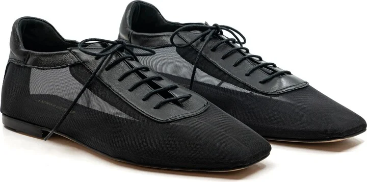 Antonia Clear Mesh Flat - Image 7