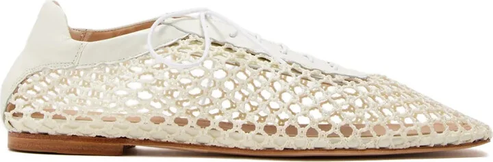 Antonia mesh lace-up oxford shoes