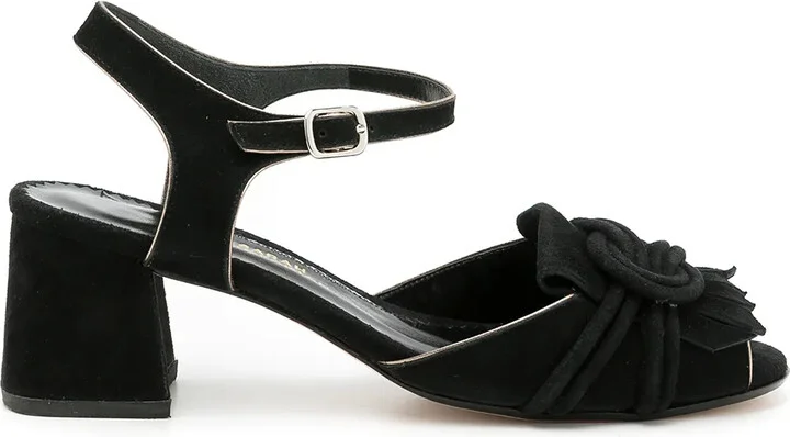 Antonieta fringe-flap sandals