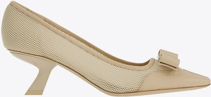 Anz 55 Vara Bow Mesh Pumps