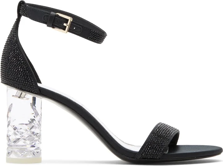 Aolra Pavé Clear Heel Sandal - Image 4
