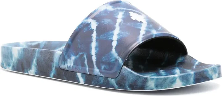 AOP Soundwaves logo-embossed slides - Image 2
