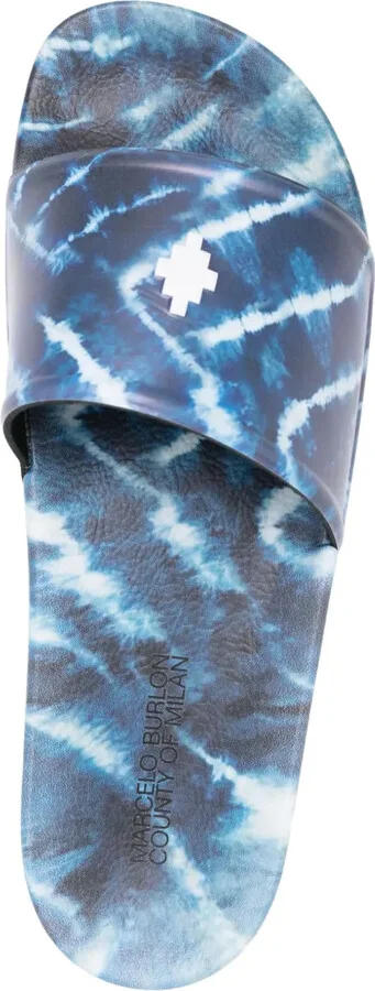 AOP Soundwaves logo-embossed slides - Image 4