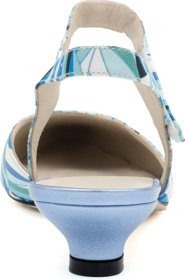 Aosta Ankle Strap Pointed Cap Toe Pump - Image 4