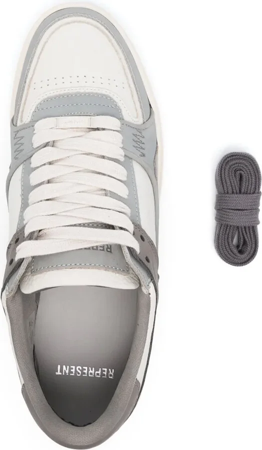 Apex panelled leather sneakers - Image 4