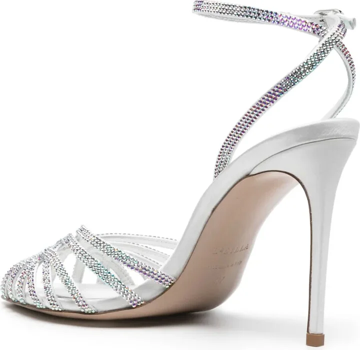 Aphrodite 120mm crystal-embellished sandals - Image 3