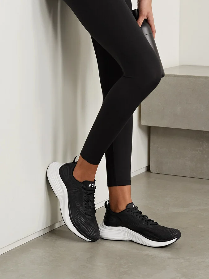 APL ATHLETIC PROPULSION LABS - Streamline Rubber-trimmed Ripstop Sneakers - Black - Image 2
