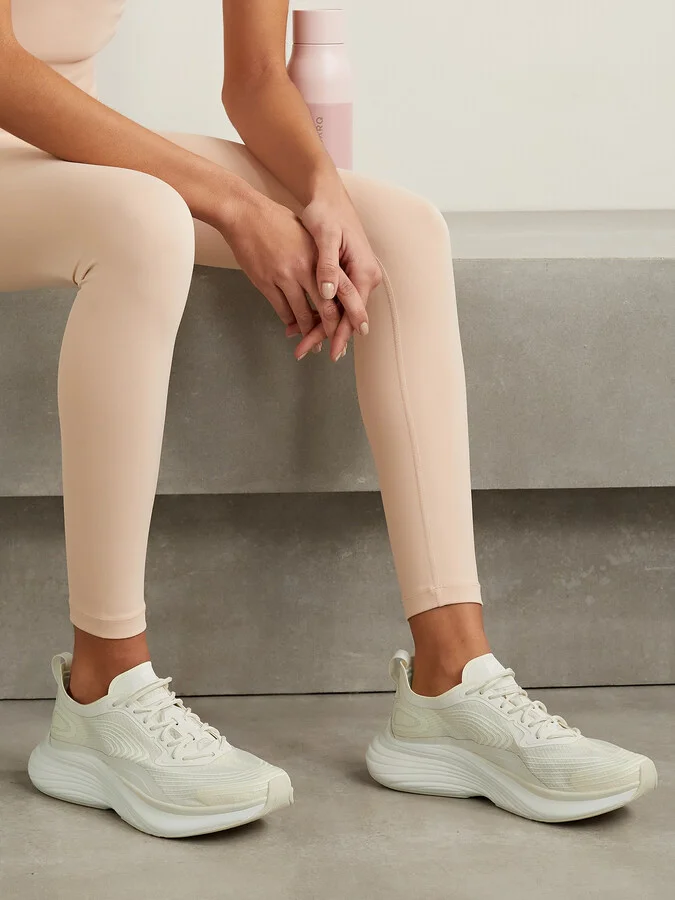 APL ATHLETIC PROPULSION LABS - Streamline Rubber-trimmed Ripstop Sneakers - Cream - Image 2