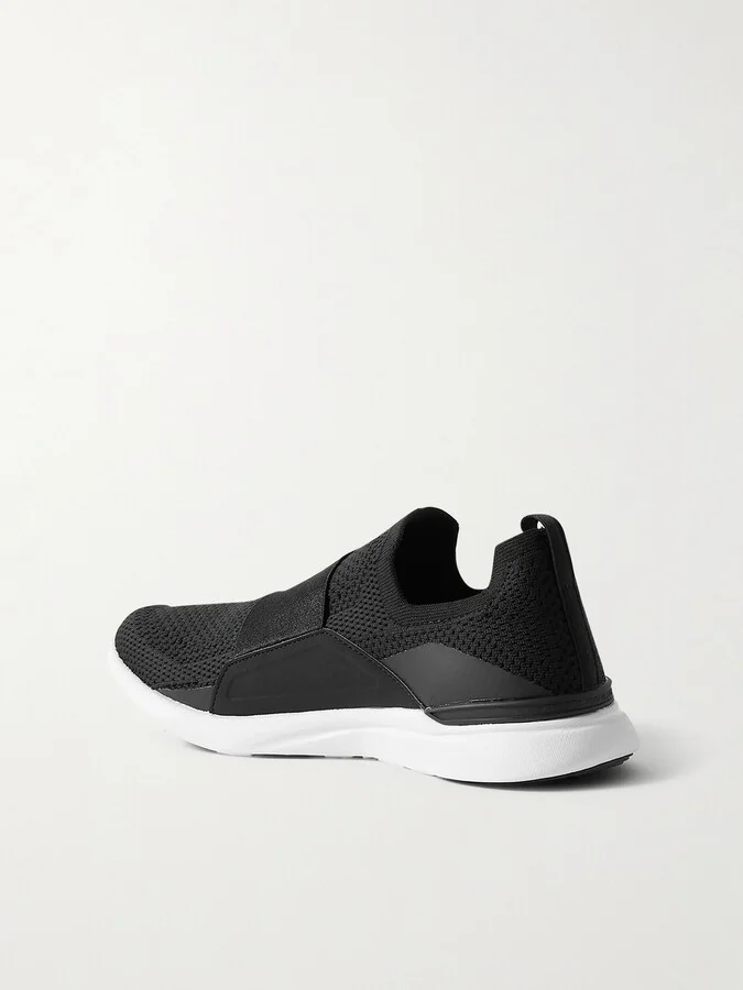 APL ATHLETIC PROPULSION LABS - Techloom Bliss Mesh And Stretch Slip-on Sneakers - Black - Image 3