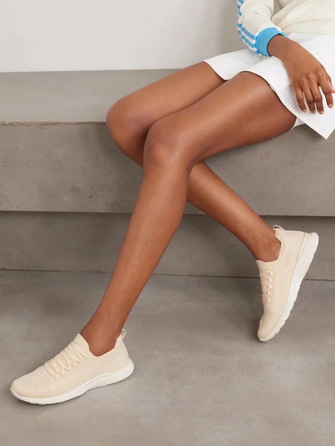 APL ATHLETIC PROPULSION LABS - Techloom Breeze Mesh Sneakers - Ivory - Image 2