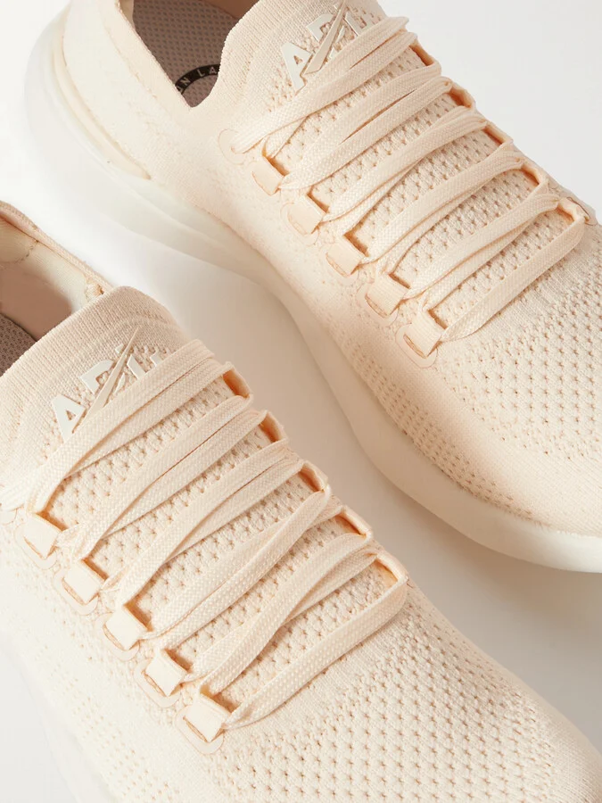 APL ATHLETIC PROPULSION LABS - Techloom Breeze Mesh Sneakers - Ivory - Image 4
