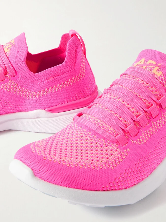 APL ATHLETIC PROPULSION LABS - Techloom Breeze Mesh Sneakers - Pink - Image 4