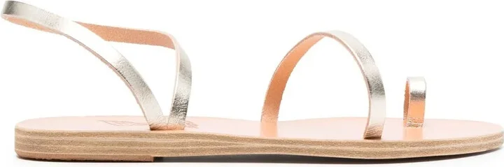 Apli Eleftheria metallic-effect sandals