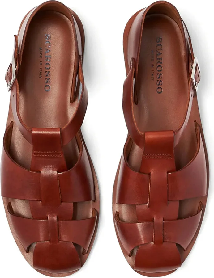 Apollo buckle-fastening leather sandals - Image 3