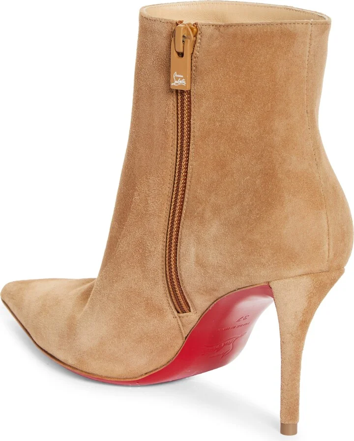 Apostropha Pointed Toe Suede Bootie - Image 2