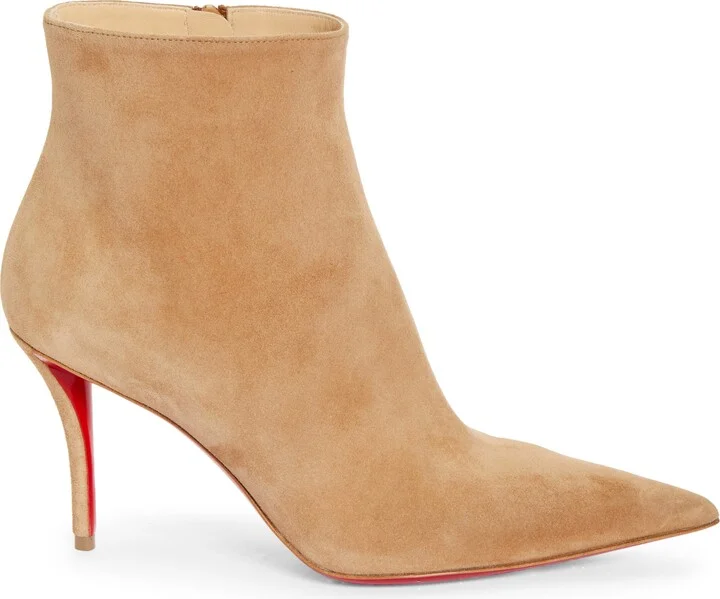 Apostropha Pointed Toe Suede Bootie - Image 3
