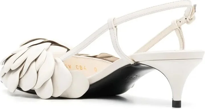 Appliqué-Detail Pointed-Toe Pumps - Image 3