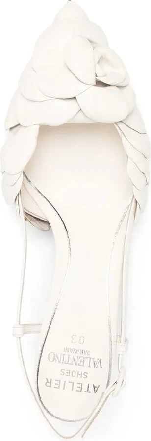 Appliqué-Detail Pointed-Toe Pumps - Image 4