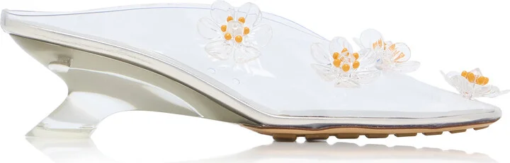 Appliquéd Plexi Mule PumpsVeneta