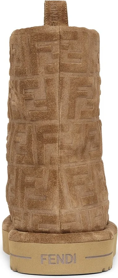 Après Chic FF Logo Genuine Shearling Lined Bootie - Image 3