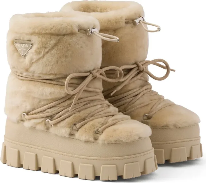 Après ski shearling boots - Image 2