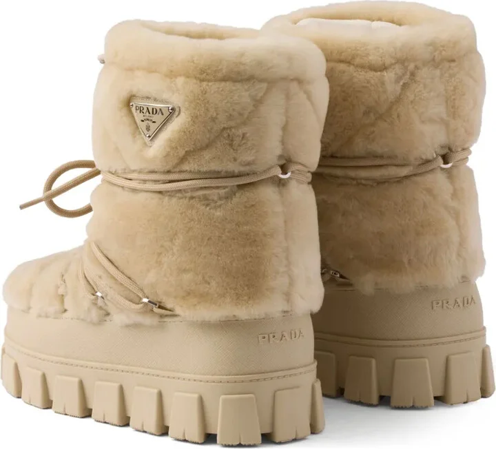 Après ski shearling boots - Image 3