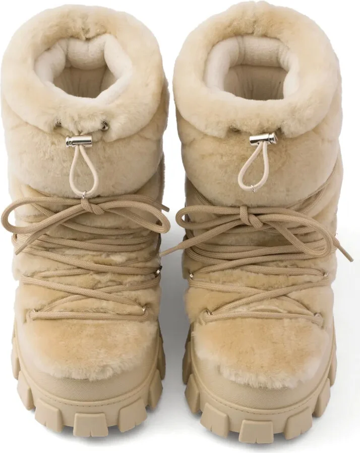 Après ski shearling boots - Image 4