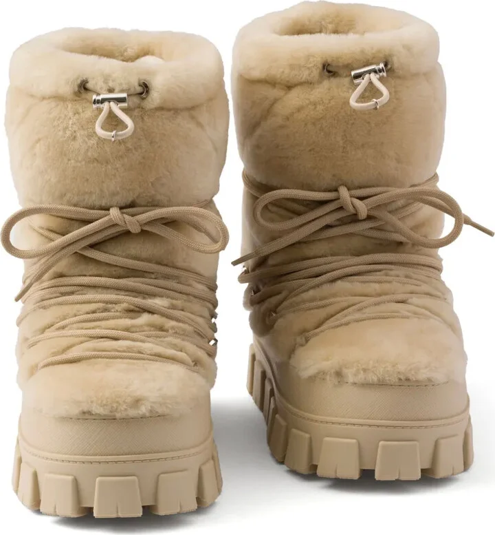 Après ski shearling boots - Image 5