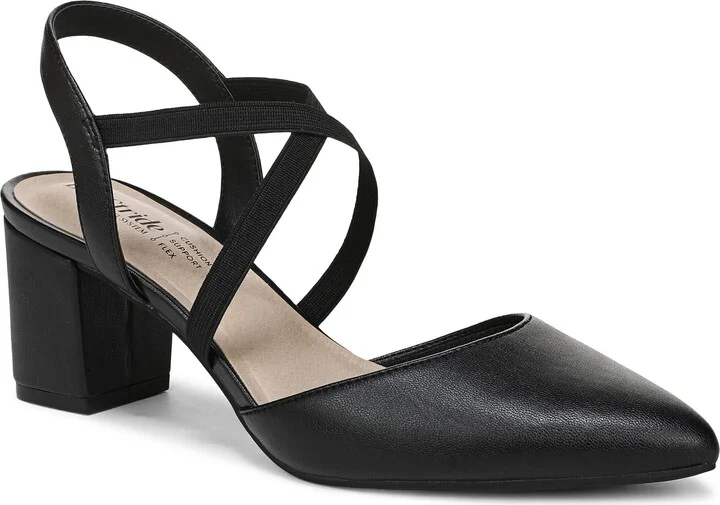 April Slingback Pointed Toe Pump