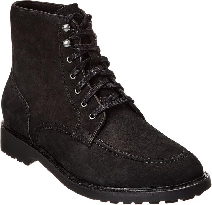 Apron Toe Leather Boot