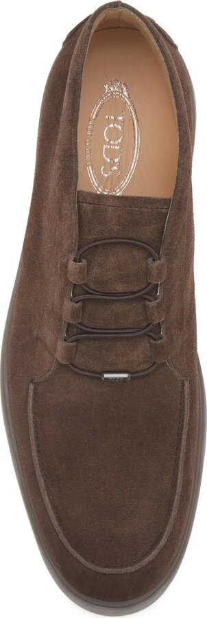 Apron Toe Suede Chukka Boot - Image 5