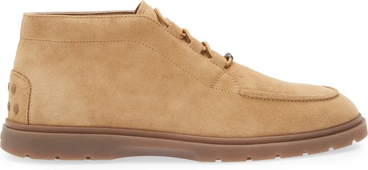 Apron Toe Suede Chukka Boot - Image 3
