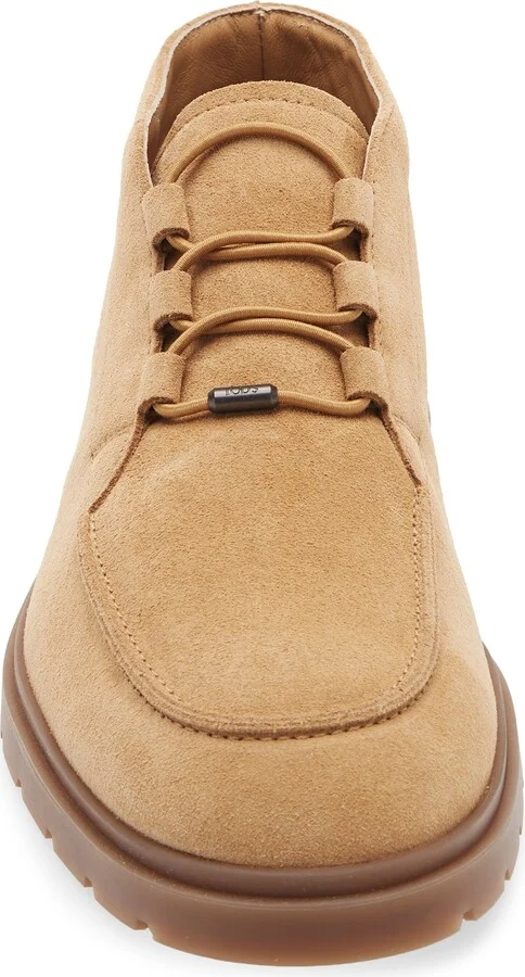 Apron Toe Suede Chukka Boot - Image 4