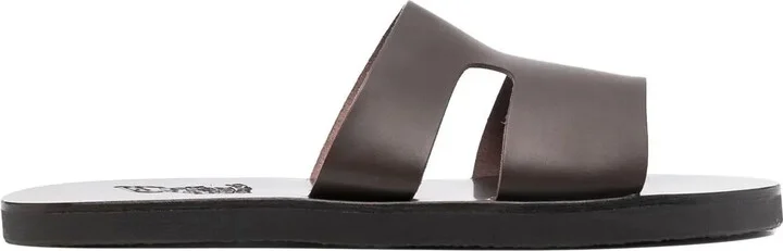 Apteros cut-out leather slides