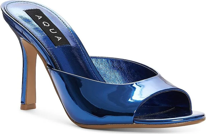 AQ LUCID Womens Open Toe Pumps Heels