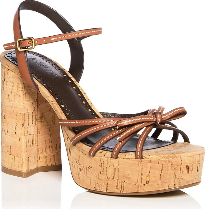Aqua Women's Geler Platform Sandals - Exclusive