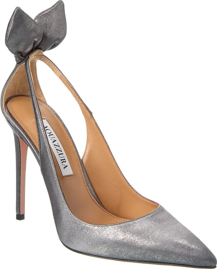 Aquazzura 105 Leather Pump