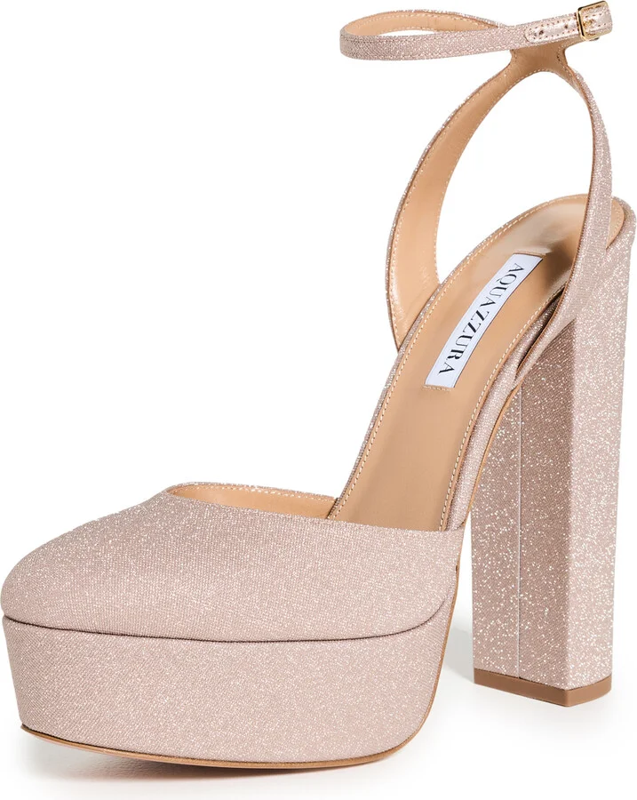 Aquazzura 140mm So High Plateau Sandals